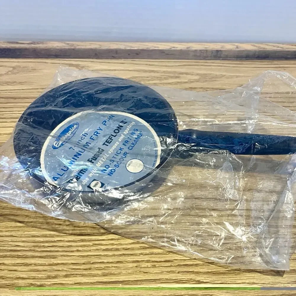 Vintage Enterprise 7 In Frying Pan Aluminum Teflon 2 Thermo Fused New Old Stock